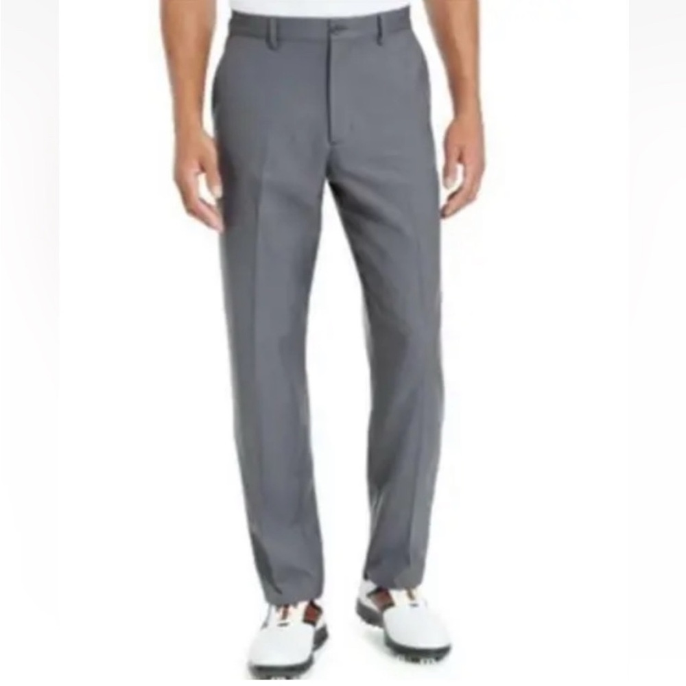 Greg Norman attack life Gray golf Dress Pants Classic Fit 36/32